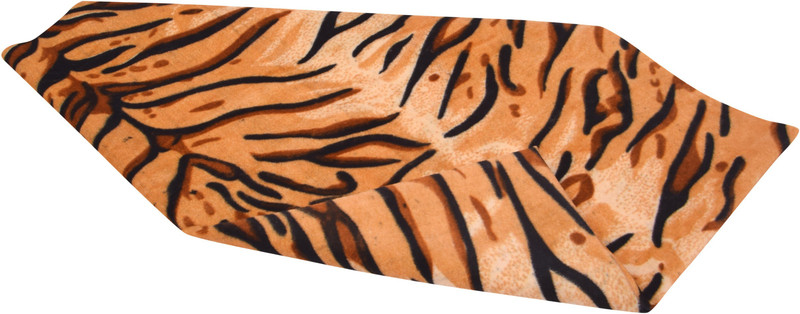 Vardhman Fleece Fabric Tiger printArt & Craft, Jackets, Purses, 32X36 Inches