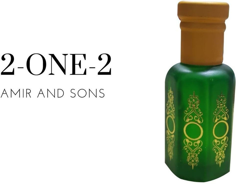Amir and Sons 2 ONE 2 12 ML STYLISH BOTTLE LONG LASTING NON ALCOHOLIC IN VELVET BOX Floral Attar(Fruity)
