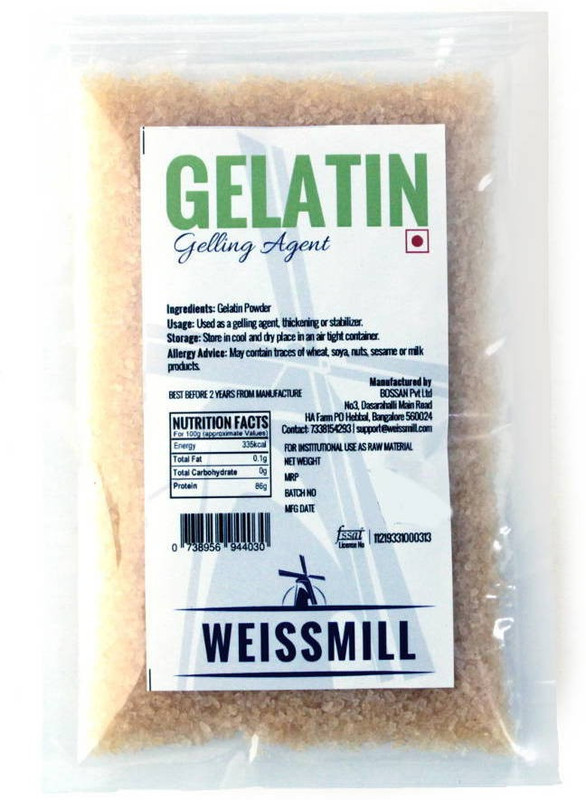 weissmill Gelling Agent Gelatin Crystals(50 g)