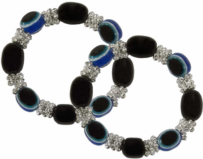 salvusappsolutions Metal Onyx Bracelet Set(Pack of 2)