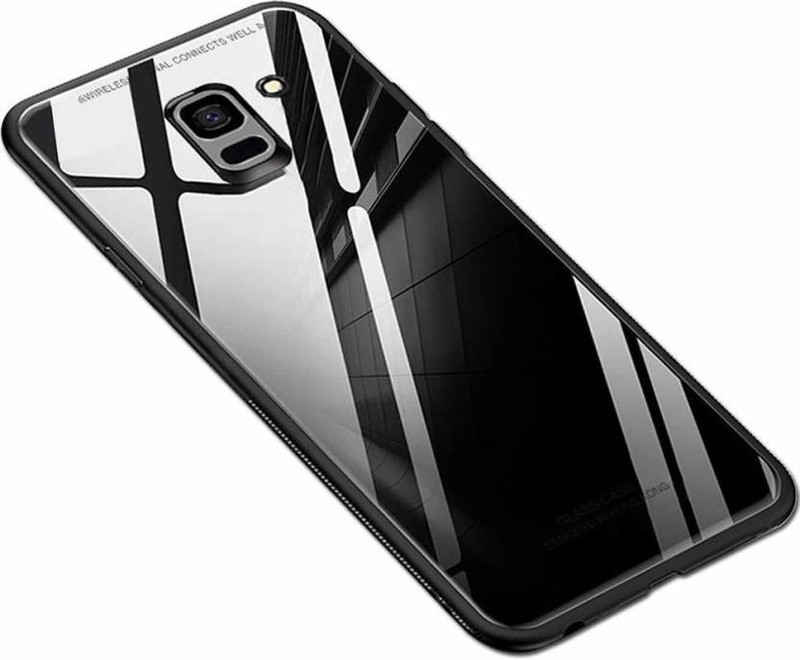 Buy BH BEST HUB Back Cover for Samsung Galaxy J6 Glass Black