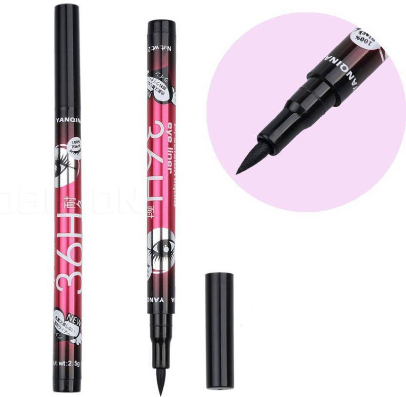 yanqina Precision Liquid Eye Liner 36H 3g 3 g(Black - Pack 1)