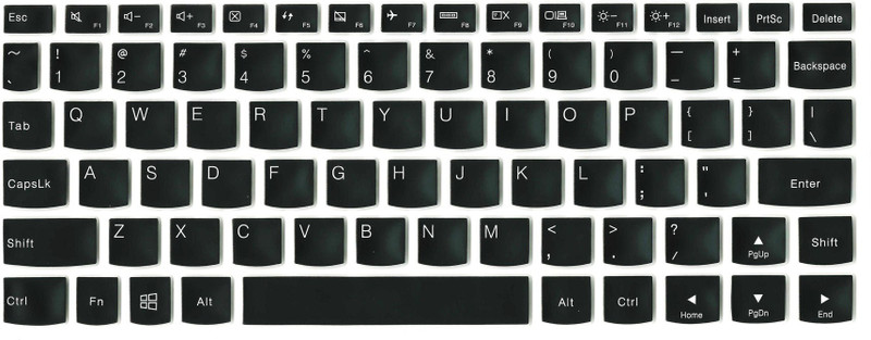 Saco Yoga 710 2-in-1 11.6" Touch-Screen Laptop Laptop Keyboard Skin(Black)