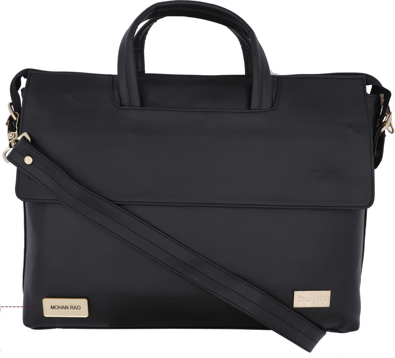 budh 15.6 inch Laptop Messenger Bag(Black)