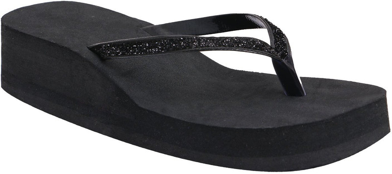 usara bn Women Black Heels