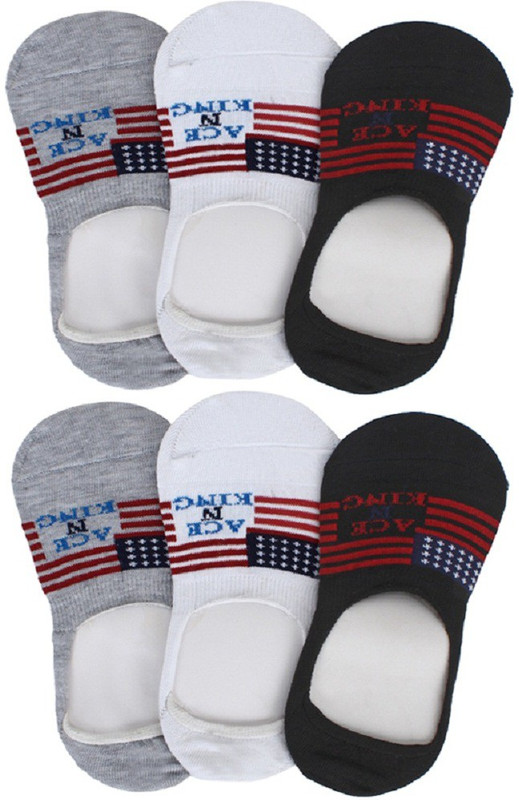 ace n king Men Low Cut(Pack of 6)