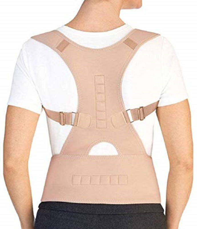 jeni ROYAL POSTURE BEL Back EASY pain remove Back & Abdomen Support Back & Abdomen Support(Beige)