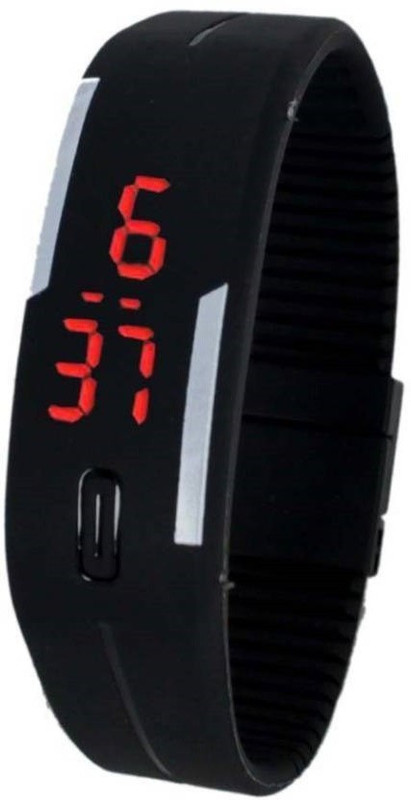 snk fashion hub DIGIT_WB_BLACK Digital Watch  - For Men & Women