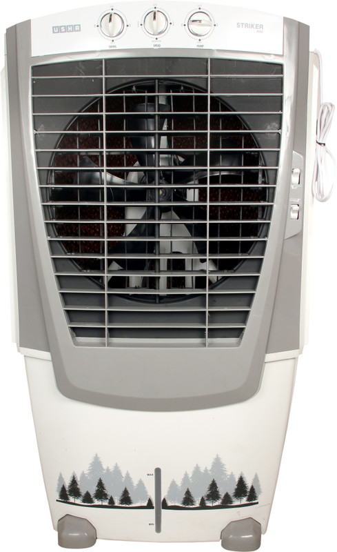 Usha STRIKER 100 Desert Air Cooler(White, 100 Litres)