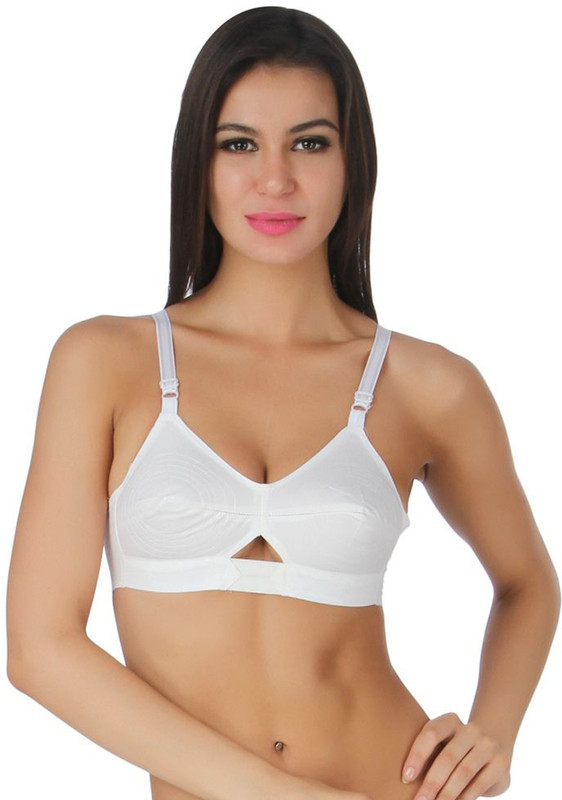 kasol byIn Beauty Premium Women T-Shirt Non Padded Bra(White)