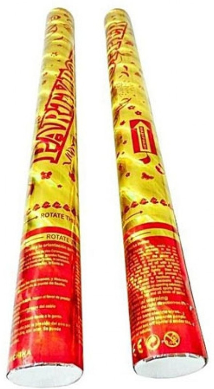 yubirth Confetti(Gold, Red, Pack of 2)