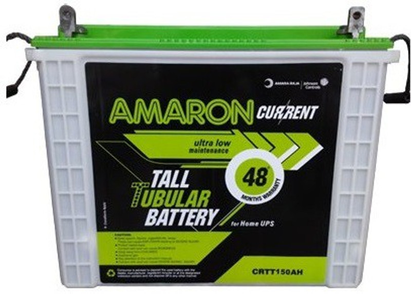 amaron AAM- TT-CROO 150TT Plastic Tall Tubular Battery Tubular Inverter Battery(150AH)