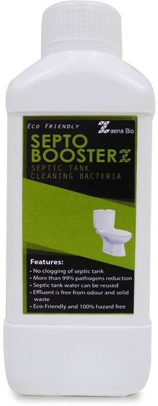 zaena Organic Septo Boosterz (Septic Tank Cleaner 500ml) Liquid Toilet Cleaner Lemon(500 ml)