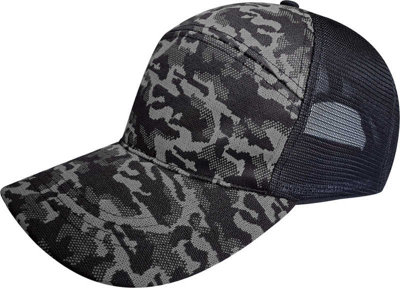 teknik Woven Camouflage Baseball Cap Net Mesh with Adjustable Strap Cap