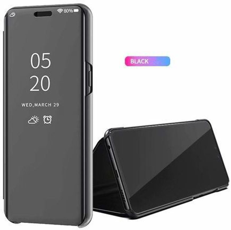 zekaasto Flip Cover for Samsung Galaxy Note 8(Black, B lack)