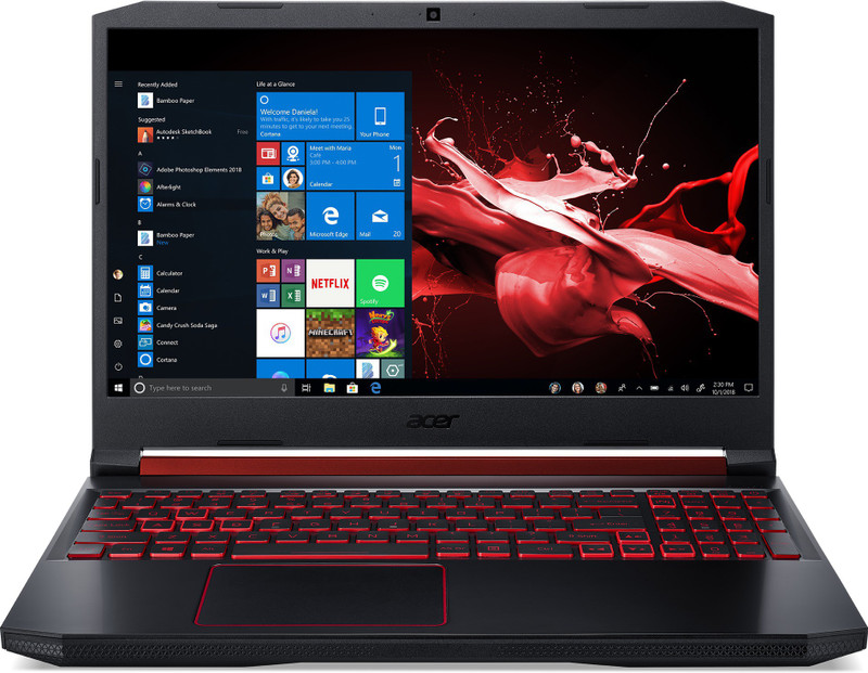 Acer Nitro 5 Core i7 9th Gen - (8 GB/1 TB HDD/256 GB SSD/Windows 10 Home/4 GB Graphics) AN515-54-742F Gaming Laptop(15.6 inch, Obsidian Black, 2.3 kg)