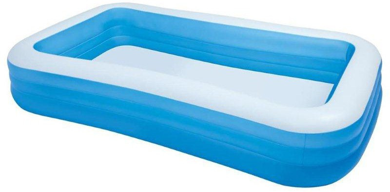INTEX Swim Center Family Lounge Inflatable Swimming Pool(Blue)