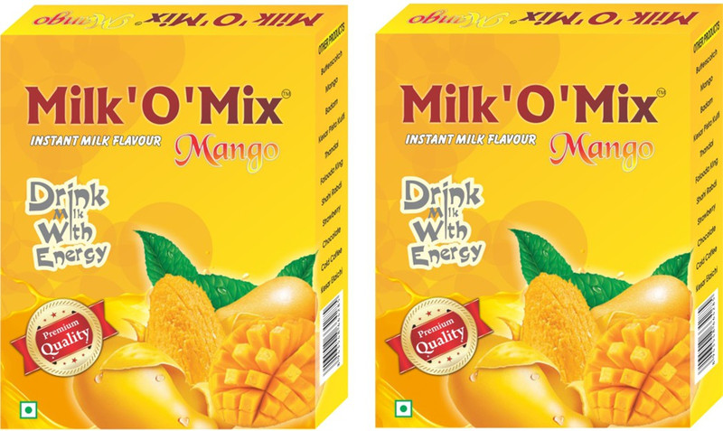 Milk'O'Mix Mango Flavored Milk Powder(2 x 75 g)