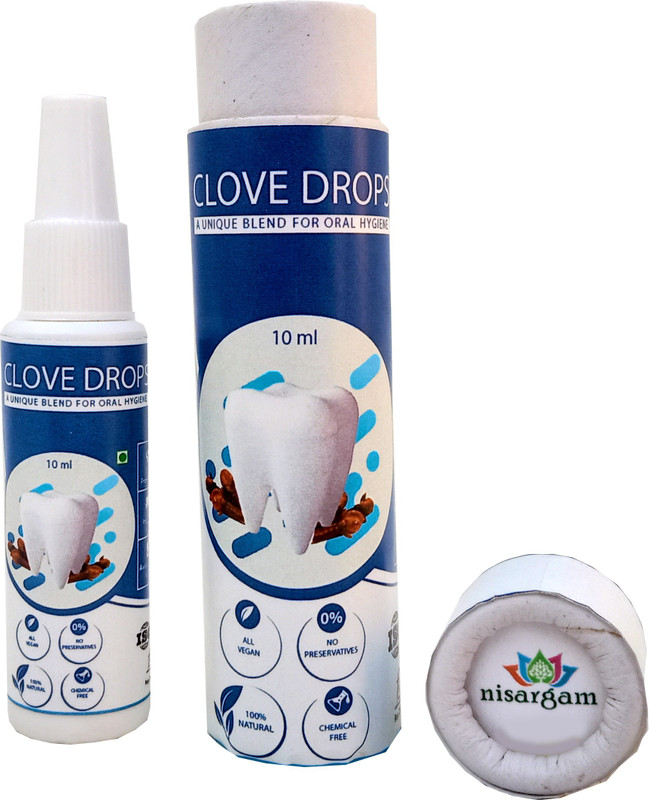 nisargam Clove Drops - Clove(10 ml)