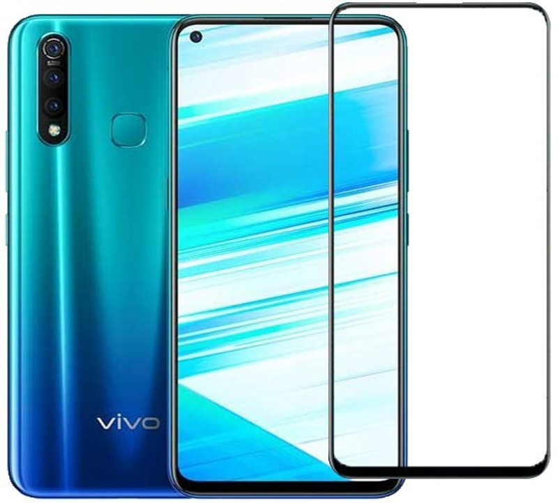onlinecart Edge To Edge Tempered Glass for vivo z1(Pack of 1)