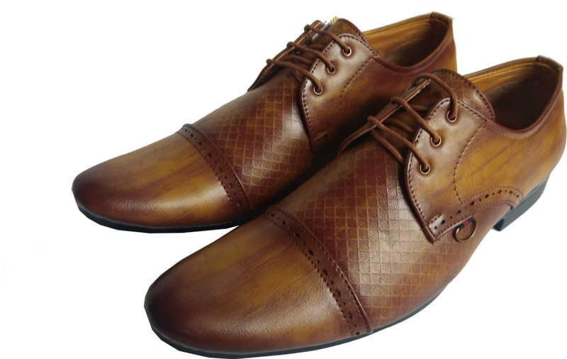 shreebhavani Lace Up For Men(Brown)