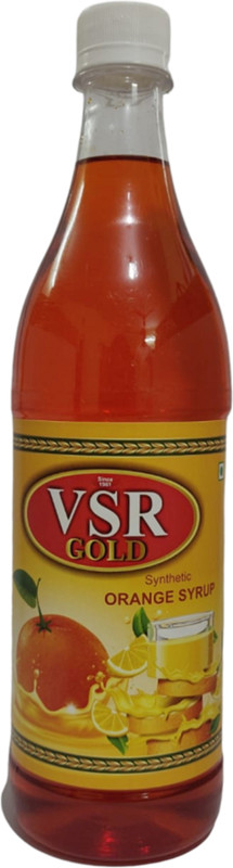 vsr Orange Syrup orange(700 ml, Pack of 6)