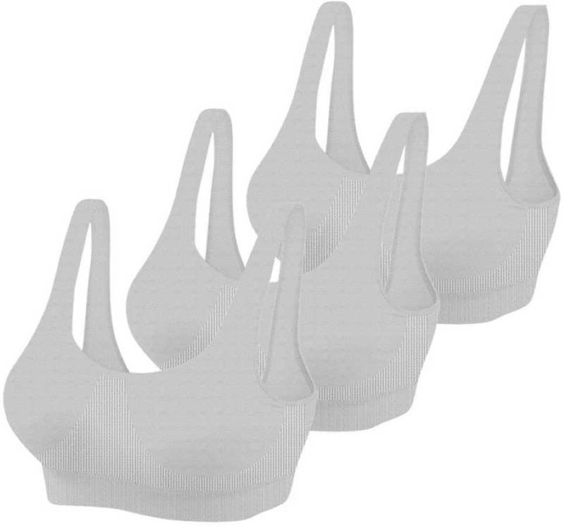 lx products bylx products s017 Women Sports Non Padded Bra(Black)