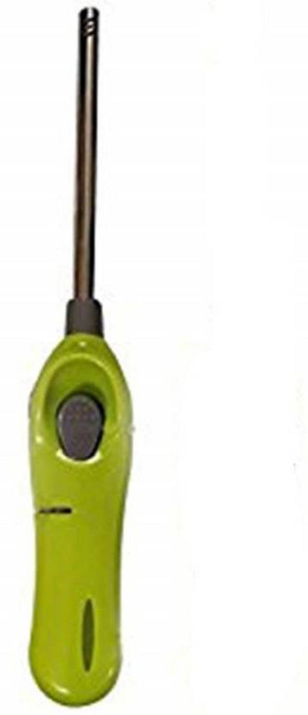 belldial Multi Functional Standard Gas Lighter Steel, Plastic, Silicone Gas Lighter(Green, Pack of 1)
