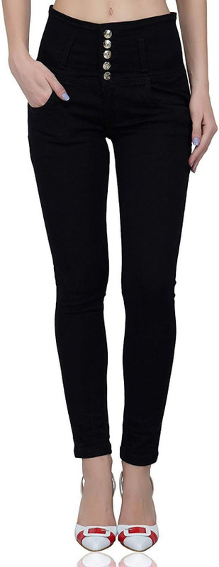 brooklyn Slim Women Black Jeans