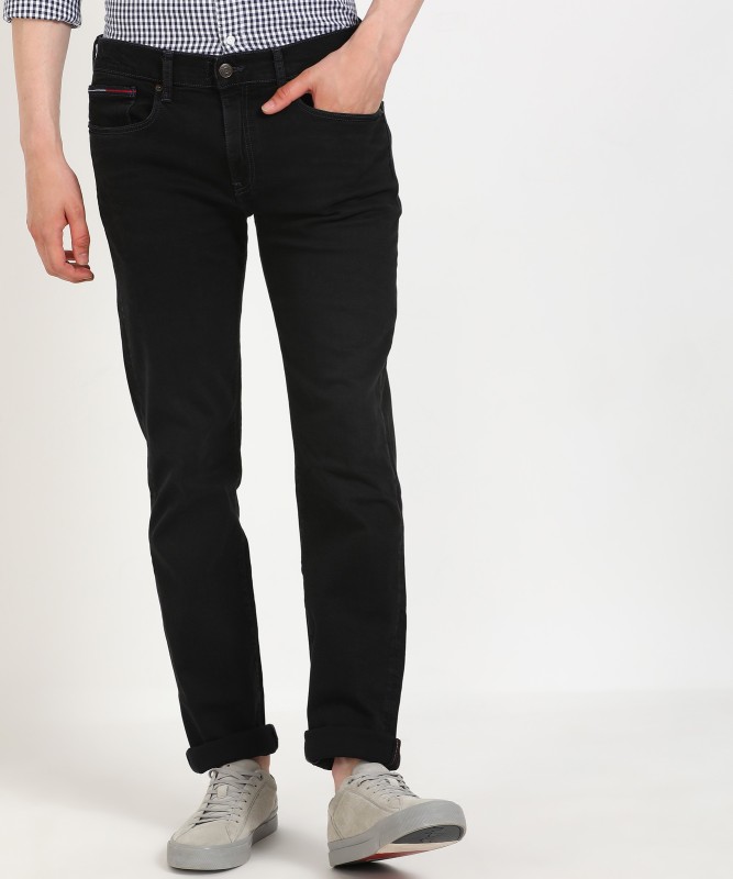 tommy hilfiger black jeans