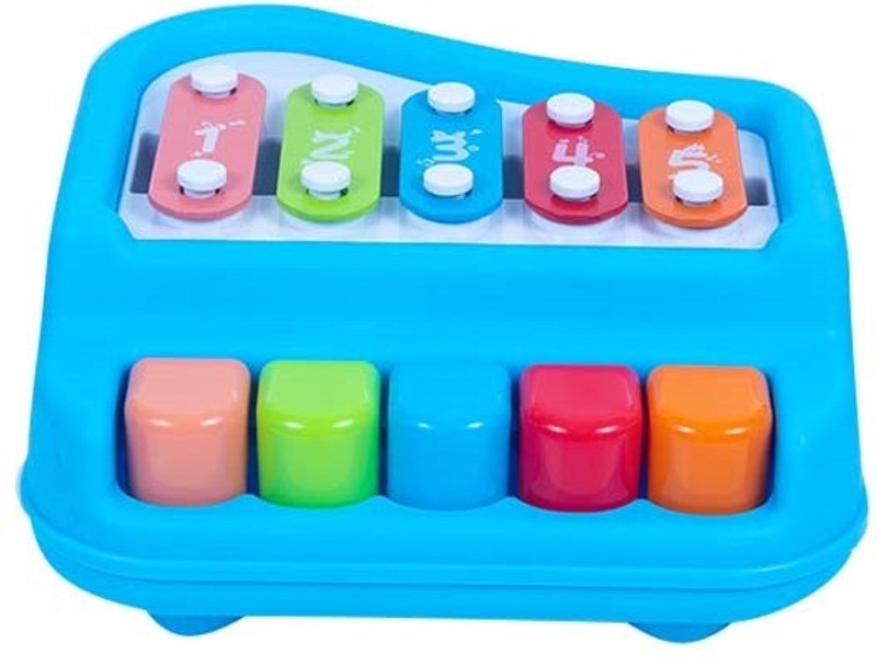 STYLO 2 in 1 Piano Xylophone for Kids(Blue)