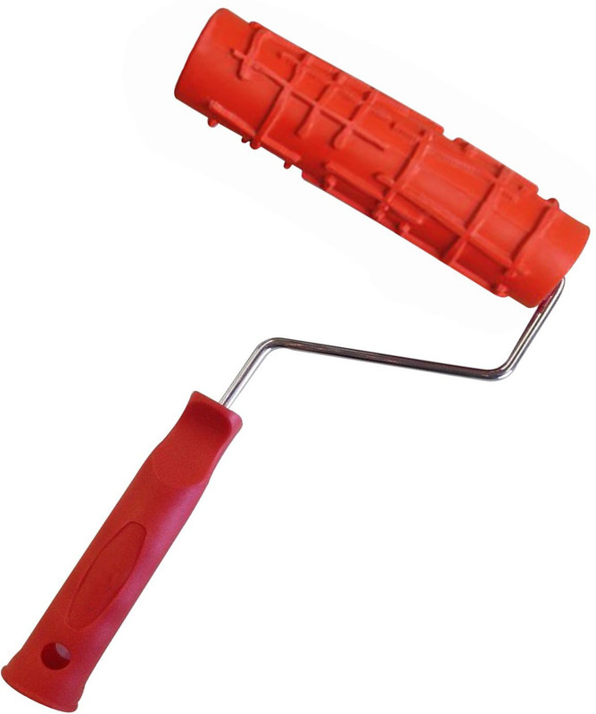 decornow DNROLLER43 Imported Rubber Paint Roller with Handle Paint Roller(Pack of 1)