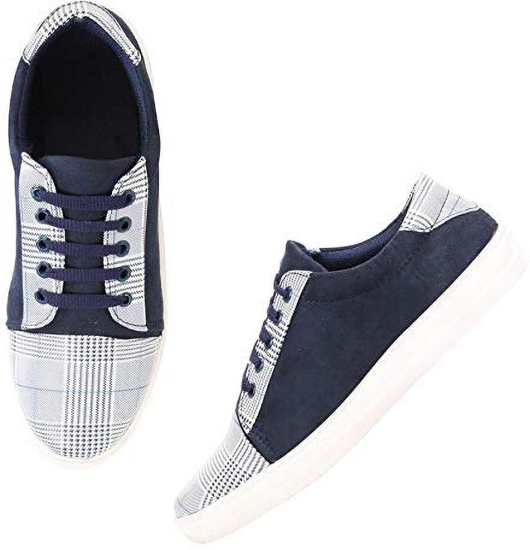 Commander Casual Suede Sneakers For Women(Blue)