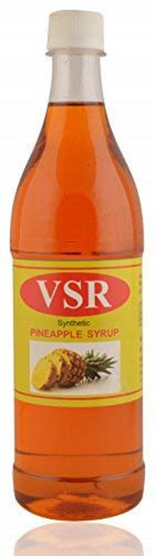 vsr pineapple syrup 12 pineapple(700 ml, Pack of 12)