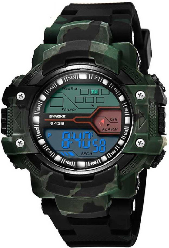 lavishable SPORT AARMY RDG-83 KIDS AND BOYS ARMY GREEN PU STRAP MEN Digital Watch - For Boys Digital Watch  - For Boys & Girls