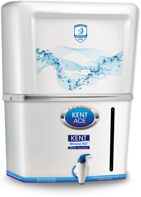 Kent ACE (11032) 7 L RO + UV + UF Water Purifier(White)
