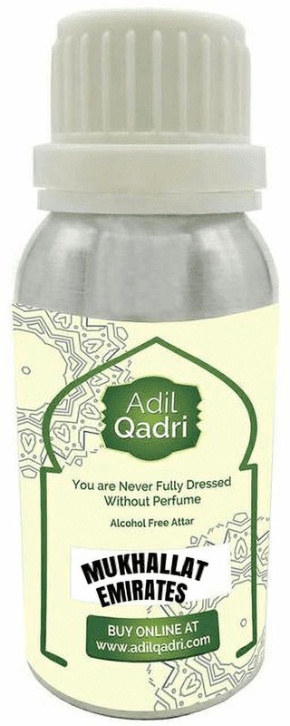 Adilqadri Mukhallat Emirates Pure Premium Quality Herbal Attar(Oud (agarwood))
