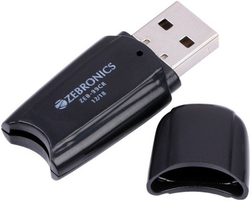 Zebronics ZEB-99CR Card Reader(Black)