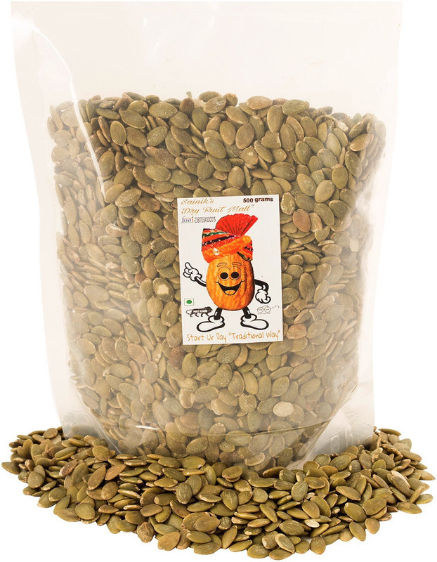 Sainik's Dry Fruit Mall Roasted and Salted Pumpkin Seeds(250 g)