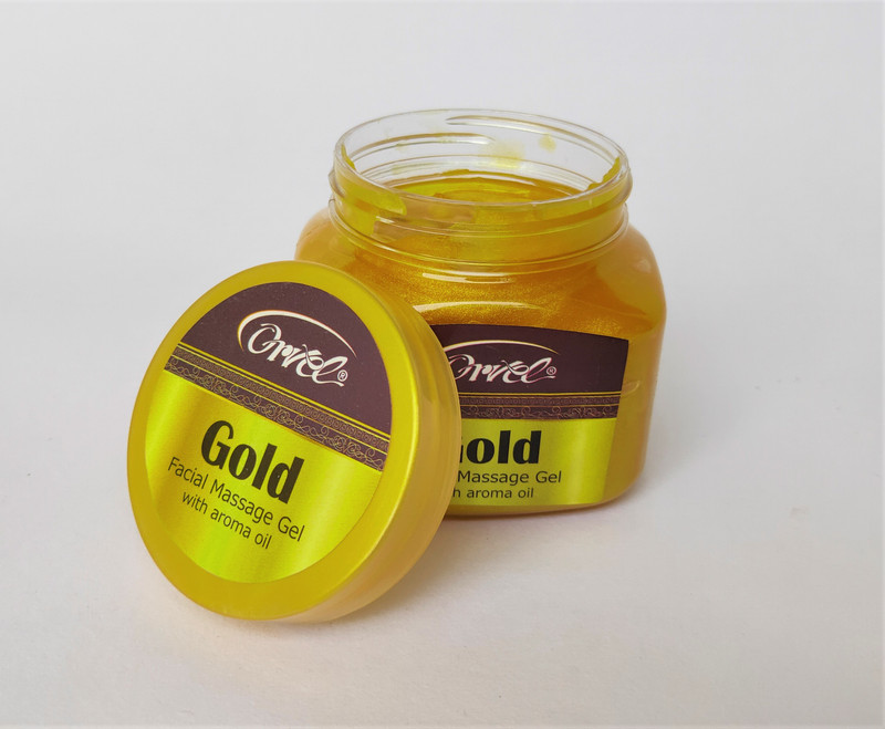 Buy Orvel Gold Face Massage Gel With Gold Dust For Smoothness and Radiance 275 g Online at desertcartTunisia