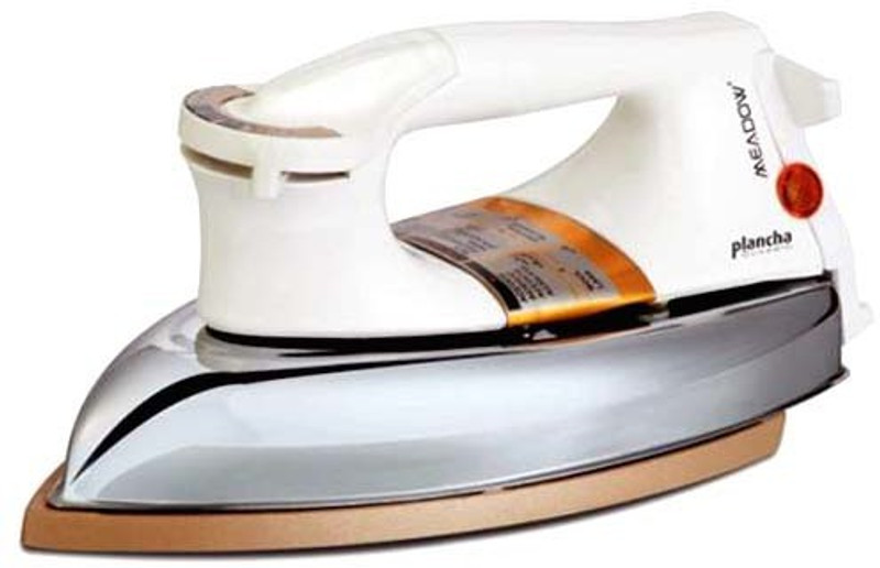 meadow Plancha Gold Heavy Weight 750 W Dry Iron(White and Gold)