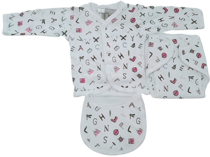 shopholic Baby Boys & Baby Girls Casual Vest Dress(White)