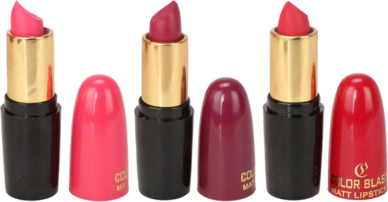 color blast soft dry matte lip color c-23-10-16-5(multicolor, 12 g)