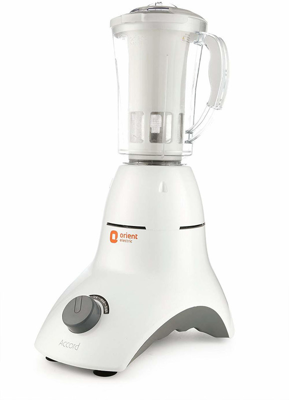Orient Electric Accord MGAC75G4 750-Watt 500 Mixer Grinder(White, 4 Jars)