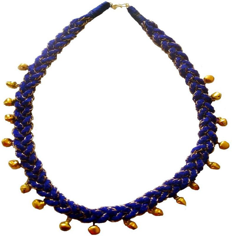 vrcraftsgallery nkl1 Fabric Necklace