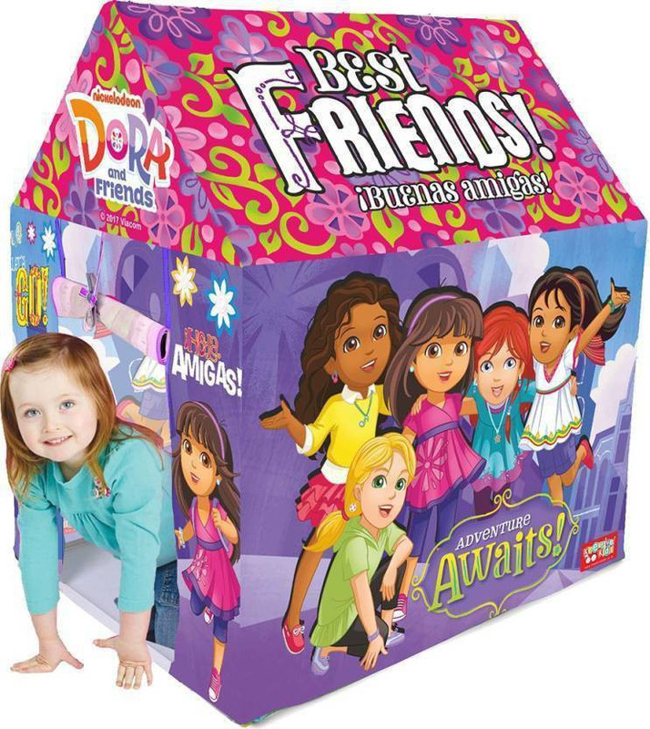 saiyanshi Dora & Friends Kids Play Indoor & Outdoor Tent House(Multicolor)