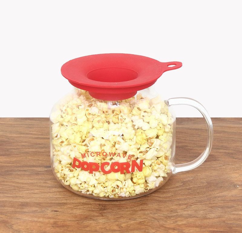Femora Borosilicate Glass Microwave Safe Popcorn Marker-2000ML (Serving 4 PPL) Set of 2 FMPRCNM02 2 L Popcorn Maker(Transparent) Femora Borosilicate Glass Microwave Safe Popcorn Marker-2000ML (Serving 4 PPL) Set of 2 FMPRCNM02 2 L Popcorn Maker(Transparent)