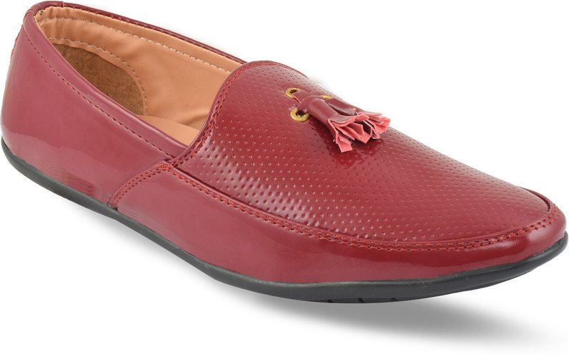 Buy CEONA Loafers For Men Maroon Online at desertcartKUWAIT