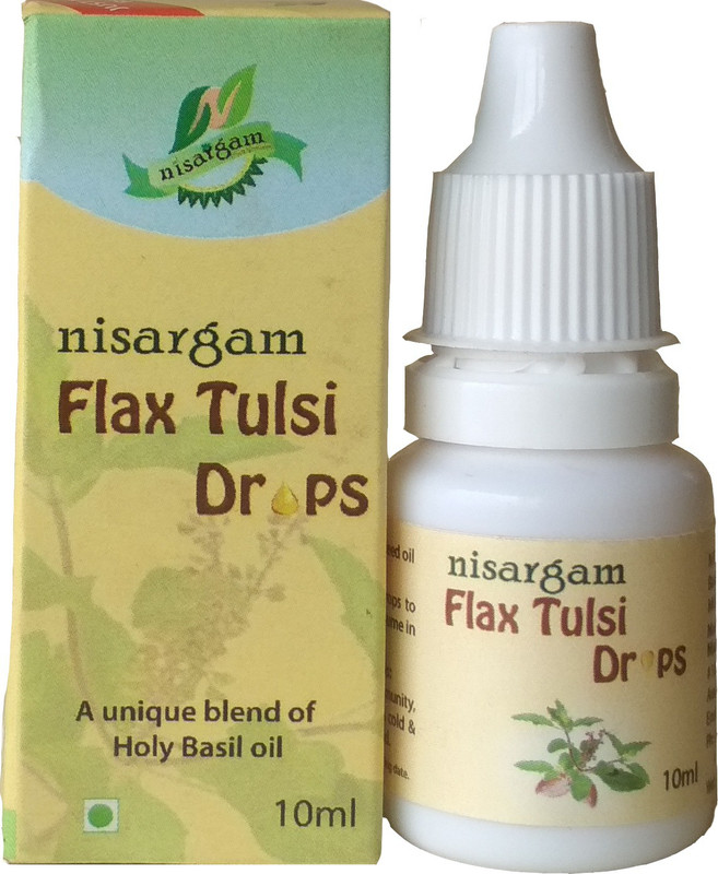 nisargam Flax Tulsi Drops(10 ml)