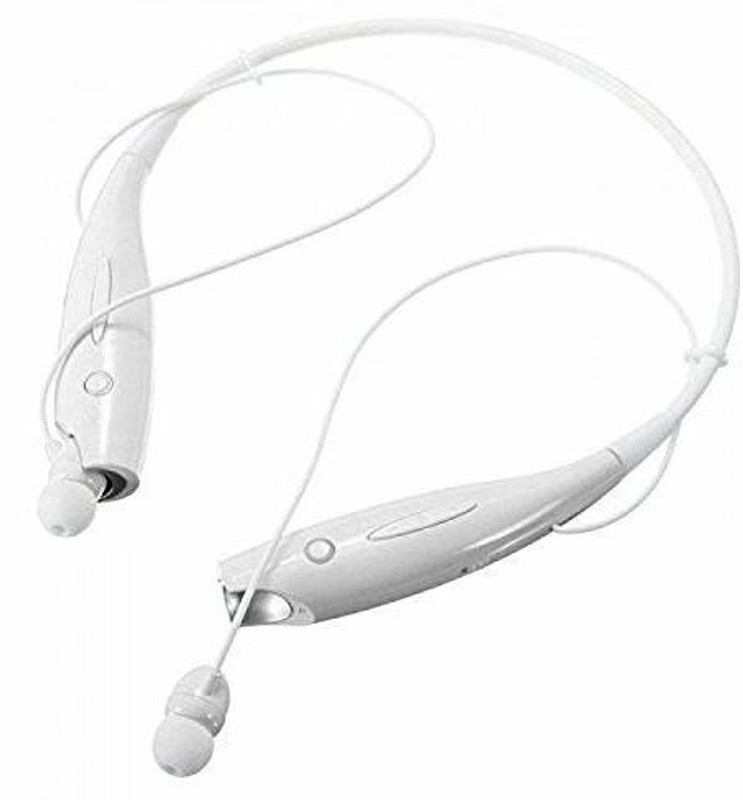 atekt BT HBS- 730 Wireless Bluetooth Headset with Mic (In the Ear) Bluetooth Headset with Mic(Black, White, In the Ear)